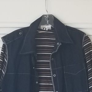 🧳🎁 Sleeveless Black Shirt